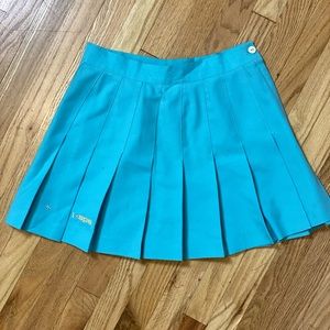 Blue tennis skirt